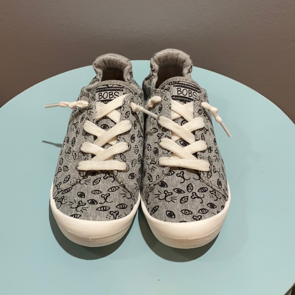 Women’s Cat Face Slip-On Sneakers